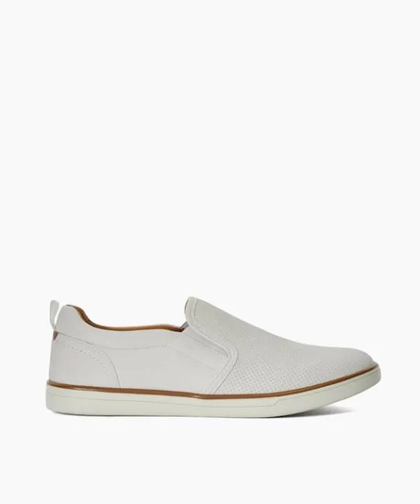 Dune London Casual Shoes Totals White Perforated Embossed Casual Shoes Dune London White 8211 Men Dune London Casual Shoes Totals White Perforated Embossed Casual Shoes Dune London White 8211 Men