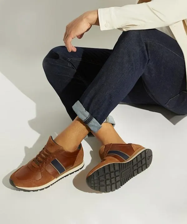 Dune London Casual Shoes Treck Dark Tan Wide Fit Lace Up Runner Dune London Brown 8211 Men Dune London Casual Shoes Treck Dark Tan Wide Fit Lace Up Runner Dune London Brown 8211 Men