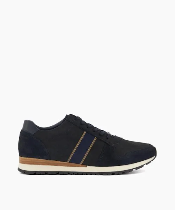 Dune London Casual Shoes Treck Navy Wide Fit Lace Up Runner Dune London Blue 8211 Men Dune London Casual Shoes Treck Navy Wide Fit Lace Up Runner Dune London Blue 8211 Men