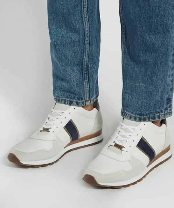 Dune London Casual Shoes Treck White Lace Up Runner Dune London White 8211 Men Dune London Casual Shoes Treck White Lace Up Runner Dune London White 8211 Men