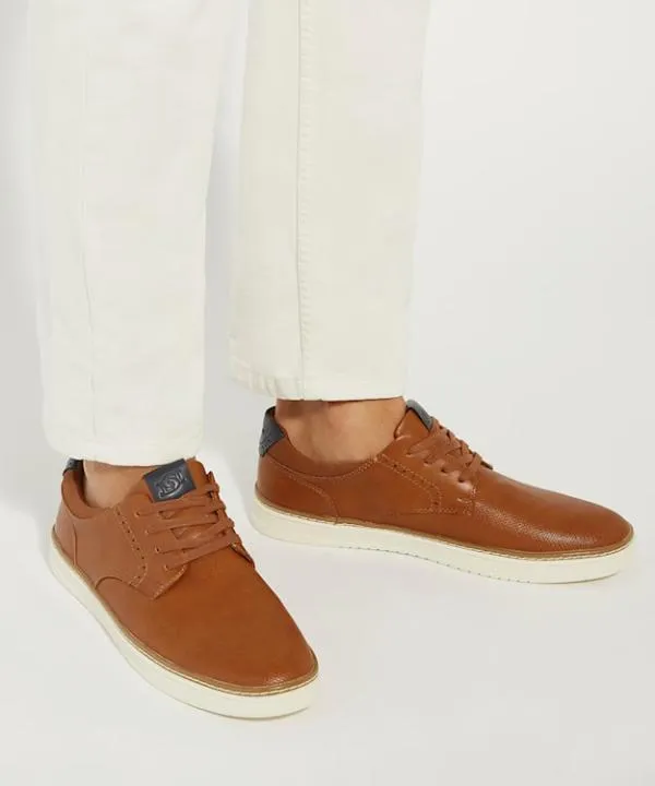 Dune London Casual Shoes Trustees Tan Wide Fit Contrasting LaceUp Trainers Dune London Brown 8211 Men Dune London Casual Shoes Trustees Tan Wide Fit Contrasting LaceUp Trainers Dune London Brown 8211 Men