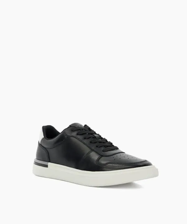 Dune London Casual Shoes Tycon Black Lace Up Cupsole Trainers Dune London Black 8211 Men