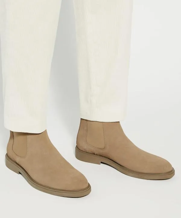 Dune London Chelsea Boots Cromwells Taupe Signature Slip On Leather Boots Dune London Neutral 8211 Men Dune London Chelsea Boots Cromwells Taupe Signature Slip On Leather Boots Dune London Neutral 8211 Men
