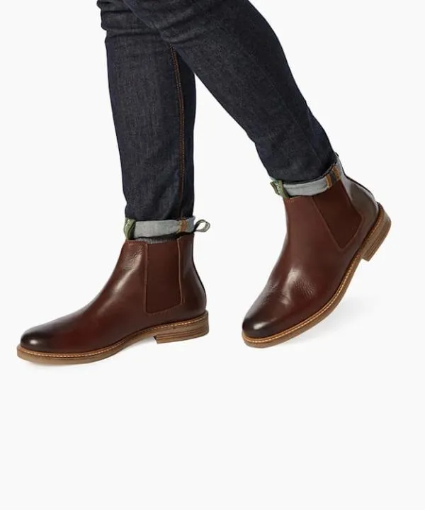 Dune London Chelsea Boots Farsley Dark Brown Natural Sole Chelsea Boots Dune London Brown 8211 Men