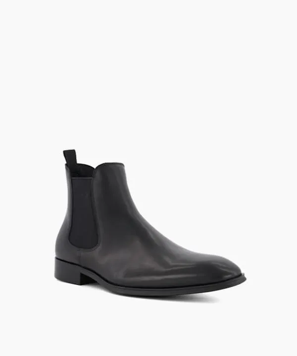 Dune London Chelsea Boots Mandatory Black Leather Chelsea Boots Dune London Black 8211 Men