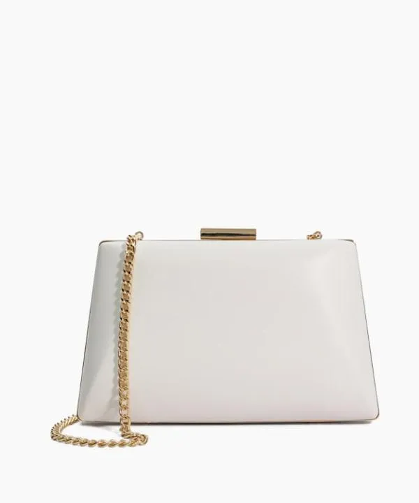 Dune London Clutch Bags Bellaria White Box Clutch Bag Dune London White 8211 Women Dune London Clutch Bags Bellaria White Box Clutch Bag Dune London White 8211 Women