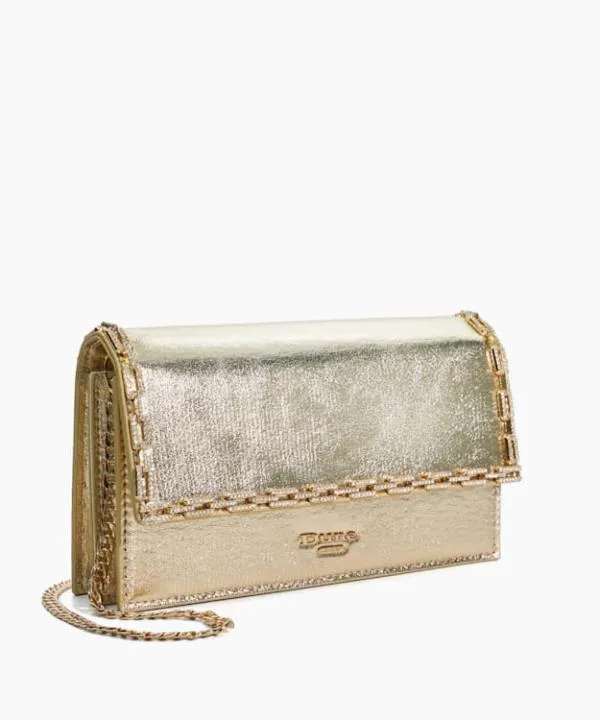 Dune London Clutch Bags Billion Gold Diamante Chain Link Trim Bag Dune London Metallic 8211 Women Dune London Clutch Bags Billion Gold Diamante Chain Link Trim Bag Dune London Metallic 8211 Women