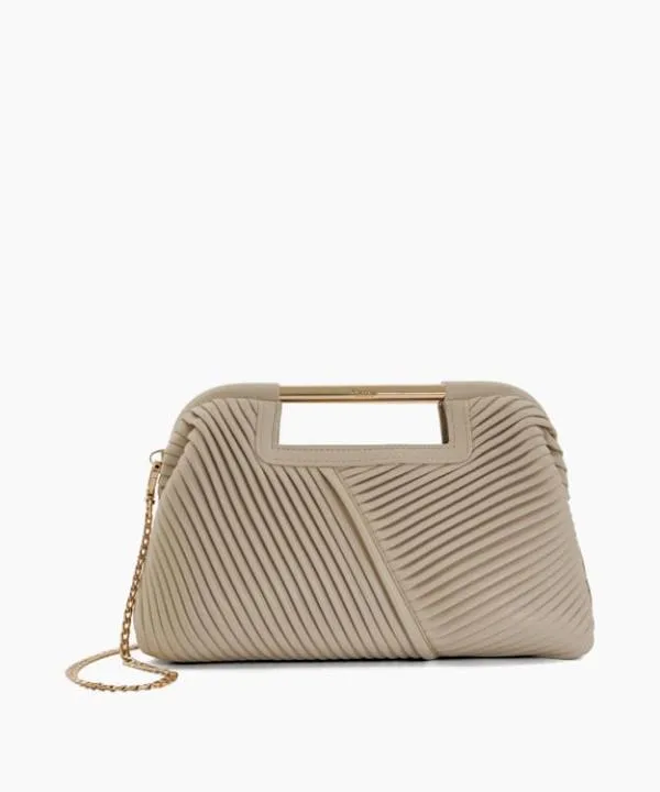 Dune London Clutch Bags Ebec Ecru Pleated Clutch Bag Dune London Neutral 8211 Women Dune London Clutch Bags Ebec Ecru Pleated Clutch Bag Dune London Neutral 8211 Women