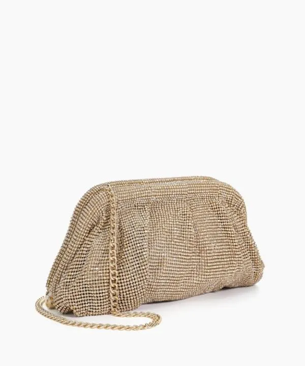 Dune London Clutch Bags Elegent Gold Embellished Mesh Clutch Bag Dune London Metallic 8211 Women Dune London Clutch Bags Elegent Gold Embellished Mesh Clutch Bag Dune London Metallic 8211 Women