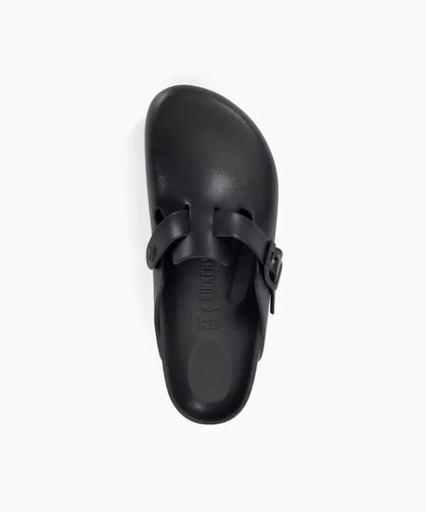 Dune London Flat Sandals Boston Eva Sand Black Boston EVA Clogs Dune London Black 8211 Women