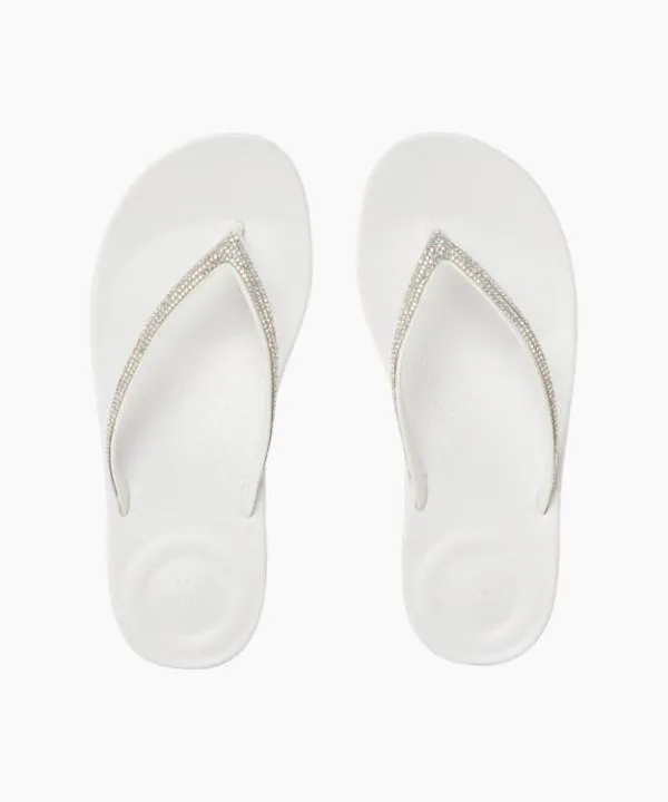 Dune London Flat Sandals Iqushion Sparkl White Wedge Flip Flop Dune London White 8211 Women Dune London Flat Sandals Iqushion Sparkl White Wedge Flip Flop Dune London White 8211 Women