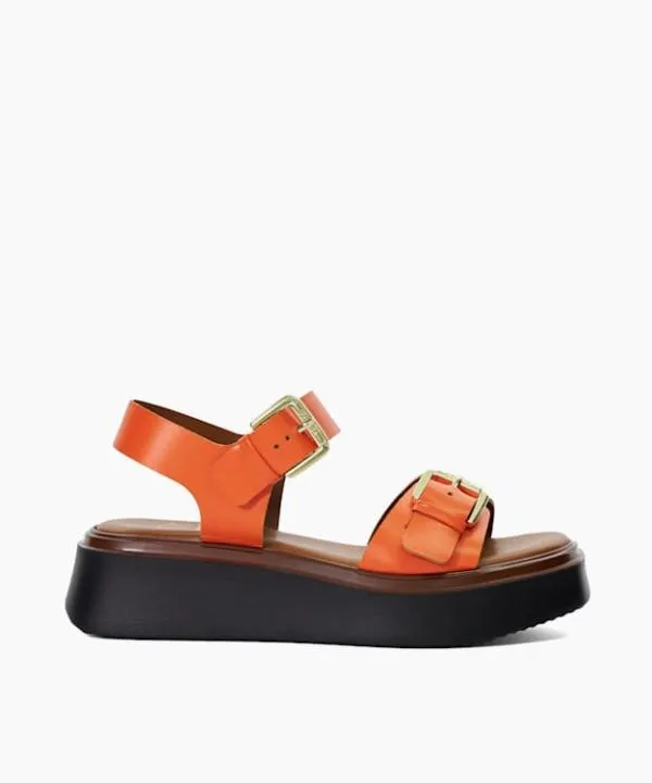 Dune London Flat Sandals Loells Orange Casual Flatform Sandals Dune London Orange 8211 Women Dune London Flat Sandals Loells Orange Casual Flatform Sandals Dune London Orange 8211 Women