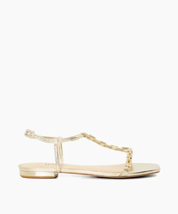 Dune London Flat Sandals Nourish Gold Diamante Metallic Sandals Dune London Metallic 8211 Women Dune London Flat Sandals Nourish Gold Diamante Metallic Sandals Dune London Metallic 8211 Women