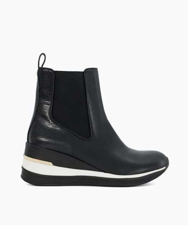 Dune London Flat Shoes Everywhere Black Embellished Wedge Heel Trainer Dune London Black 8211 Women Dune London Flat Shoes Everywhere Black Embellished Wedge Heel Trainer Dune London Black 8211 Women