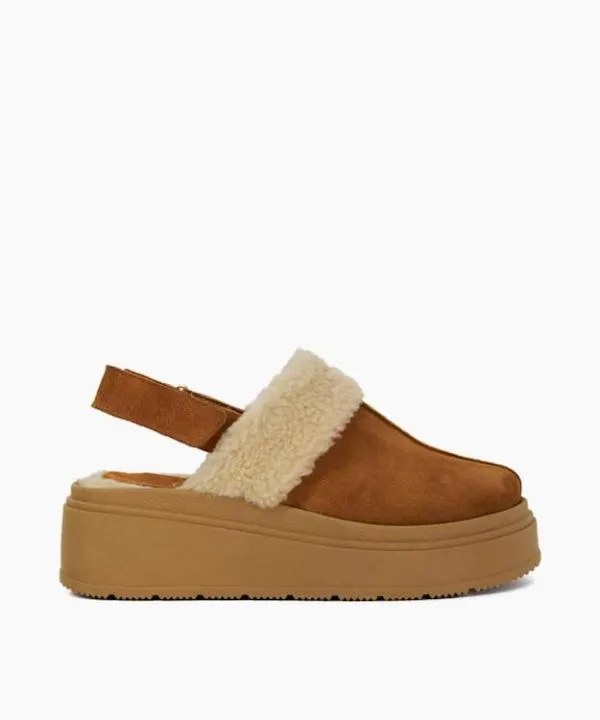 Dune London Flat Shoes Game Tan Suede Faux Fur Mules Dune London Brown 8211 Women Dune London Flat Shoes Game Tan Suede Faux Fur Mules Dune London Brown 8211 Women