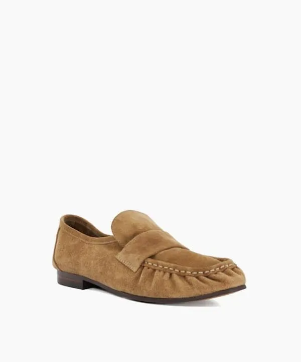 Dune London Flat Shoes Gemi Taupe Gathered Detail Loafers Dune London Neutral 8211 Women Dune London Flat Shoes Gemi Taupe Gathered Detail Loafers Dune London Neutral 8211 Women