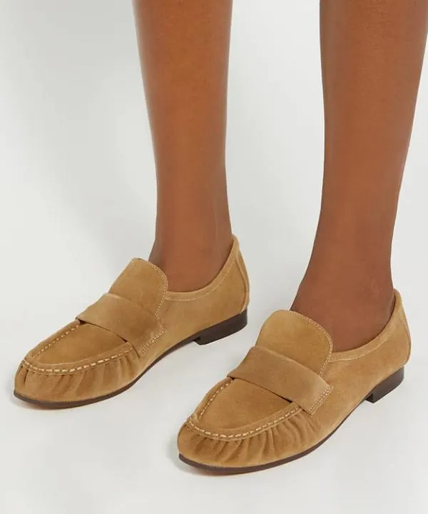 Dune London Flat Shoes Gemi Taupe Gathered Detail Loafers Dune London Neutral 8211 Women Dune London Flat Shoes Gemi Taupe Gathered Detail Loafers Dune London Neutral 8211 Women