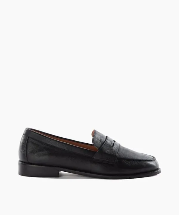 Dune London Flat Shoes Ginelli Black Penny Loafer Dune London Black 8211 Women Dune London Flat Shoes Ginelli Black Penny Loafer Dune London Black 8211 Women
