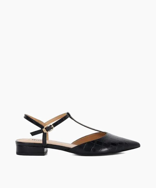 Dune London Flat Shoes Harler Black Pointed Toe TBar Flats Dune London Black 8211 Women Dune London Flat Shoes Harler Black Pointed Toe TBar Flats Dune London Black 8211 Women