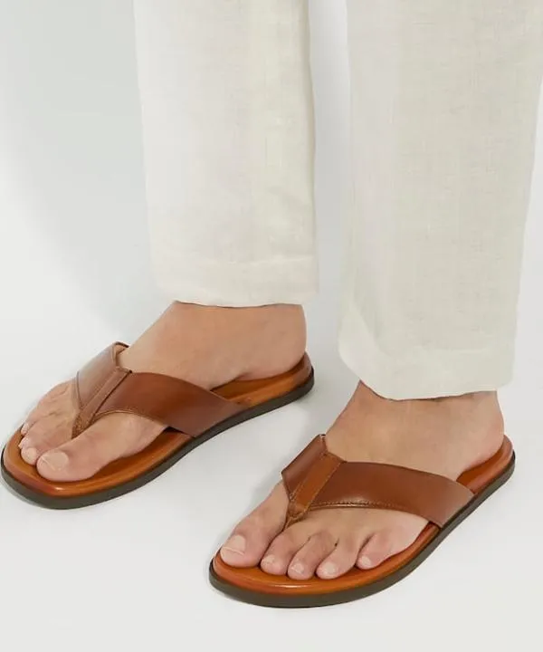Dune London Flip Flops Inspires Tan Leather ToePost Sandals Dune London Brown 8211 Men Dune London Flip Flops Inspires Tan Leather ToePost Sandals Dune London Brown 8211 Men