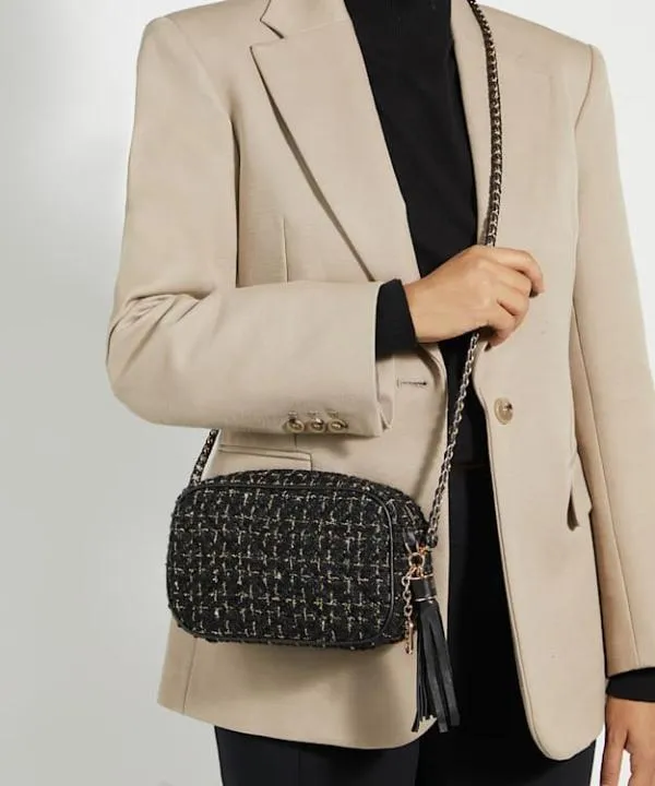 Dune London Handbags Chancery Black Premium Collection Quilted Camera Bag Dune London Black Fabric 8211 Women Dune London Handbags Chancery Black Premium Collection Quilted Camera Bag Dune London Black Fabric 8211 Women