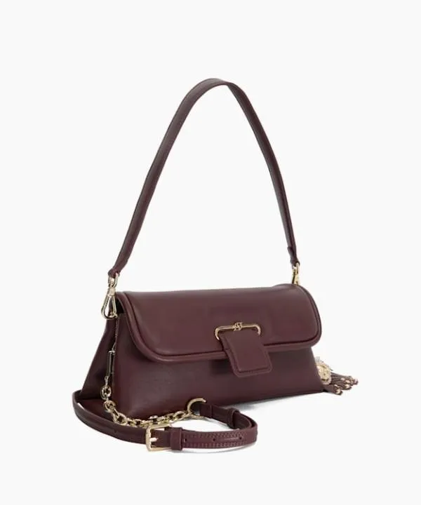 Dune London Handbags Chelsea Burgundy Premium Collection Leather Shoulder Bag Dune London Red 8211 Women Dune London Handbags Chelsea Burgundy Premium Collection Leather Shoulder Bag Dune London Red 8211 Women