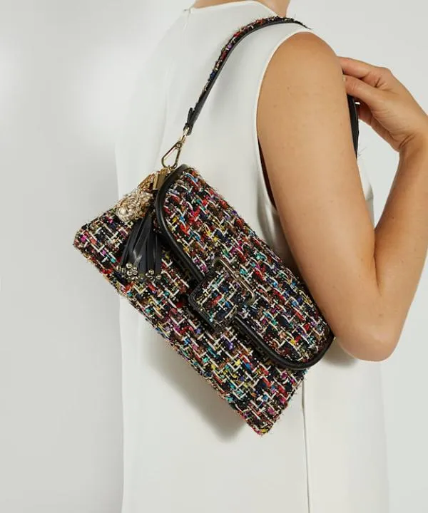 Dune London Handbags Chelsea Multi Premium Collection Shoulder Bag Dune London Multi Fabric 8211 Women