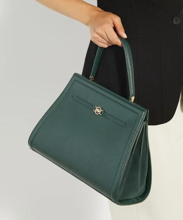 Dune London Handbags Dante L Green Structured Top Handle Bag Dune London Green 8211 Women Dune London Handbags Dante L Green Structured Top Handle Bag Dune London Green 8211 Women