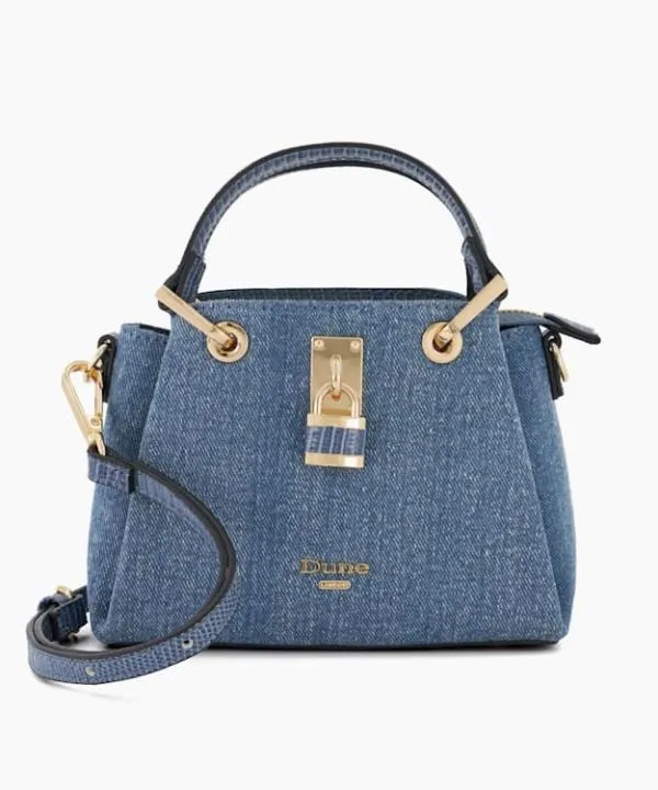 Dune London Handbags Darryline Blue Mini Padlock Trim Tote Dune London Blue 8211 Women Dune London Handbags Darryline Blue Mini Padlock Trim Tote Dune London Blue 8211 Women