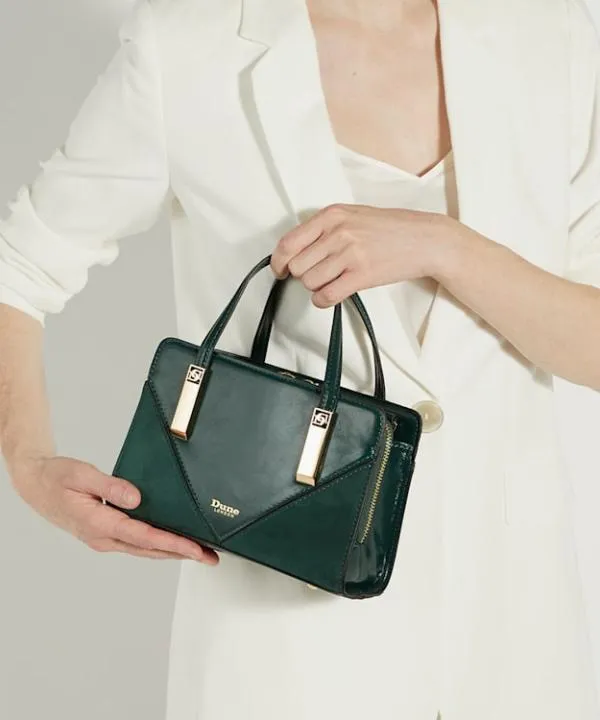Dune London Handbags Dinkydenbeigh Dark Green Small Tote Bag Dune London Green 8211 Women