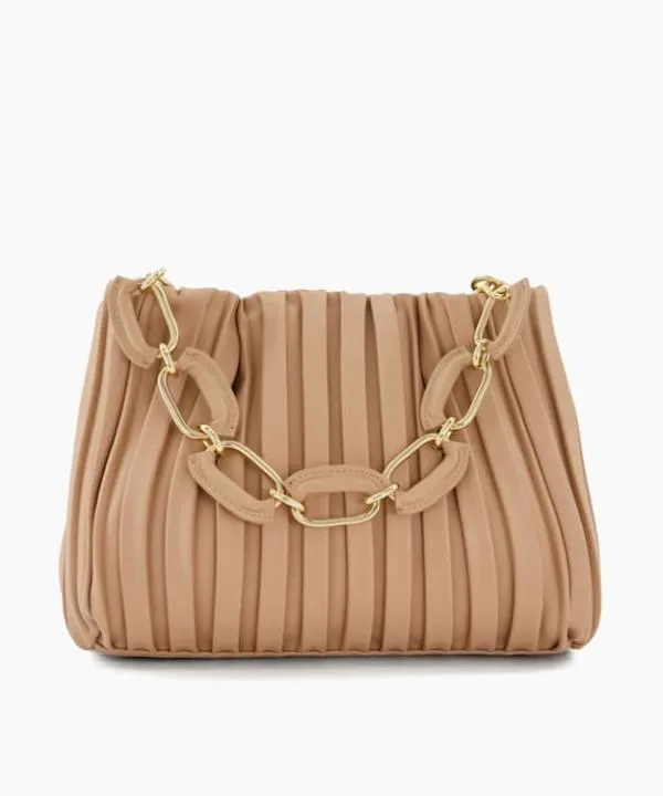 Dune London Handbags Dominie Blush Medium Pleated ChainHandle Slouch Bag Dune London Pink 8211 Women Dune London Handbags Dominie Blush Medium Pleated ChainHandle Slouch Bag Dune London Pink 8211 Women