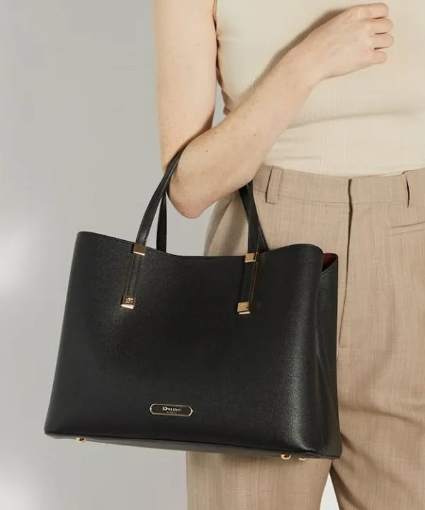 Dune London Handbags Dorry Black Branded Hardware Tote Bag Dune London Black 8211 Women Dune London Handbags Dorry Black Branded Hardware Tote Bag Dune London Black 8211 Women