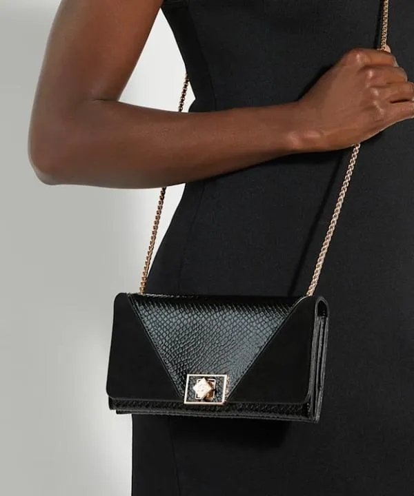 Dune London Handbags Styled Black Chain Handle Shoulder Bag Dune London Black 8211 Women Dune London Handbags Styled Black Chain Handle Shoulder Bag Dune London Black 8211 Women