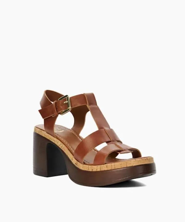 Dune London Heeled Sandals Jungle Tan Stacked Platform Heels Dune London Brown 8211 Women Dune London Heeled Sandals Jungle Tan Stacked Platform Heels Dune London Brown 8211 Women