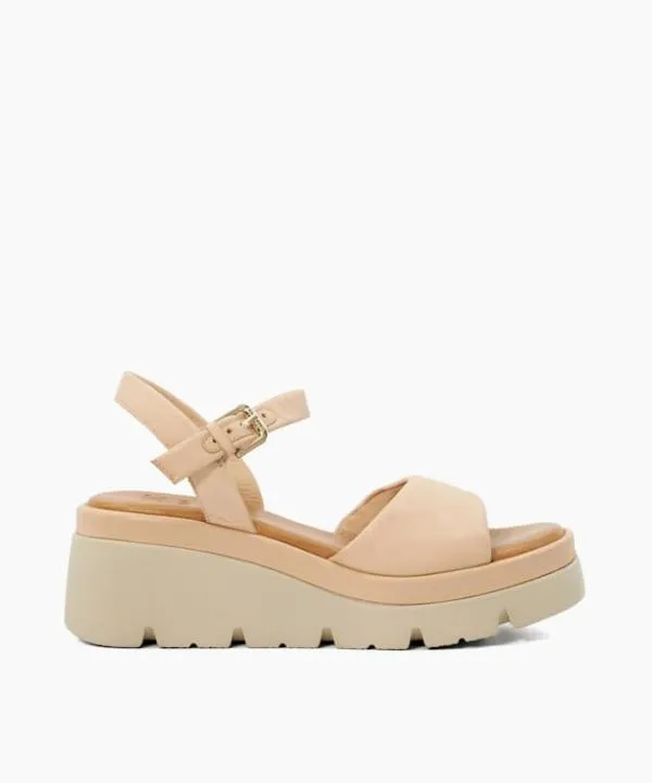 Dune London Heeled Sandals Komodo Blush Leather Wedge Heeled Sandals Dune London Pink 8211 Women Dune London Heeled Sandals Komodo Blush Leather Wedge Heeled Sandals Dune London Pink 8211 Women