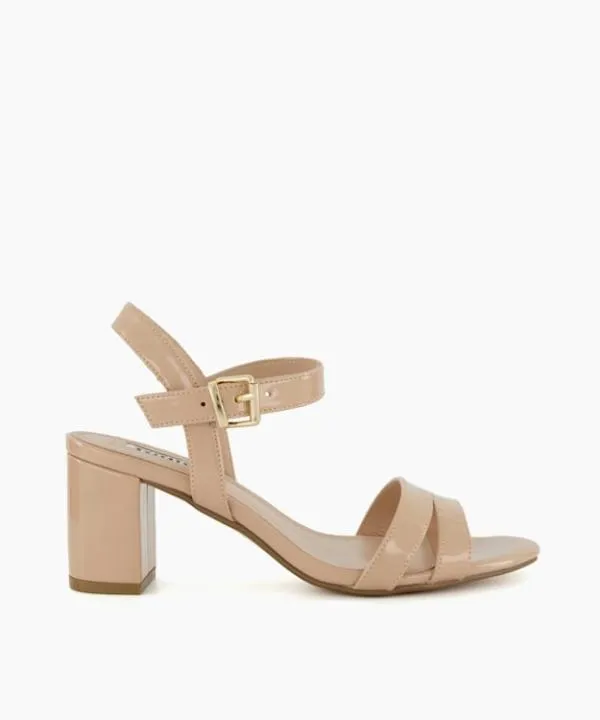 Dune London Heeled Sandals Merisa Nude WideFit BlockHeel Sandals Dune London Neutral 8211 Women Dune London Heeled Sandals Merisa Nude WideFit BlockHeel Sandals Dune London Neutral 8211 Women