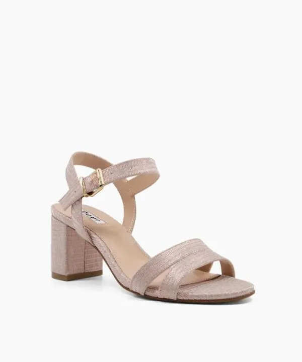 Dune London Heeled Sandals Merisa Rose Gold Metallic Block Heeled Sandals Dune London Metallic Fabric 8211 Women Dune London Heeled Sandals Merisa Rose Gold Metallic Block Heeled Sandals Dune London Metallic Fabric 8211 Women