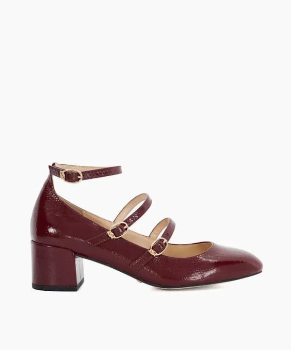 Dune London Heels Approach Burgundy Croc Effect Low Heel Court Shoes Dune London Red 8211 Women Dune London Heels Approach Burgundy Croc Effect Low Heel Court Shoes Dune London Red 8211 Women