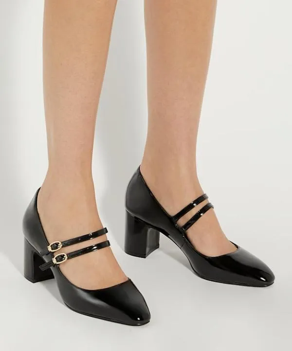 Dune London Heels Approval Black Double Strap Block Heel Shoes Dune London Black 8211 Women Dune London Heels Approval Black Double Strap Block Heel Shoes Dune London Black 8211 Women