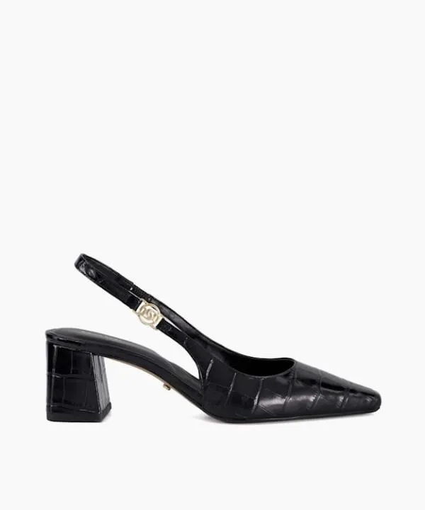 Dune London Heels Contact Black Chisel Toe Block Heel Slingback Court Shoes Dune London Black 8211 Women Dune London Heels Contact Black Chisel Toe Block Heel Slingback Court Shoes Dune London Black 8211 Women