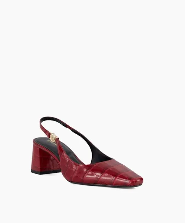 Dune London Heels Contact Red Chisel Toe Block Heel Slingback Court Shoes Dune London Red 8211 Women Dune London Heels Contact Red Chisel Toe Block Heel Slingback Court Shoes Dune London Red 8211 Women