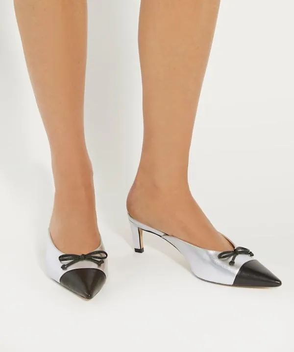Dune London Heels Cultivate Silver Leather Pointed Toe Slip On Heels Dune London Metallic 8211 Women Dune London Heels Cultivate Silver Leather Pointed Toe Slip On Heels Dune London Metallic 8211 Women