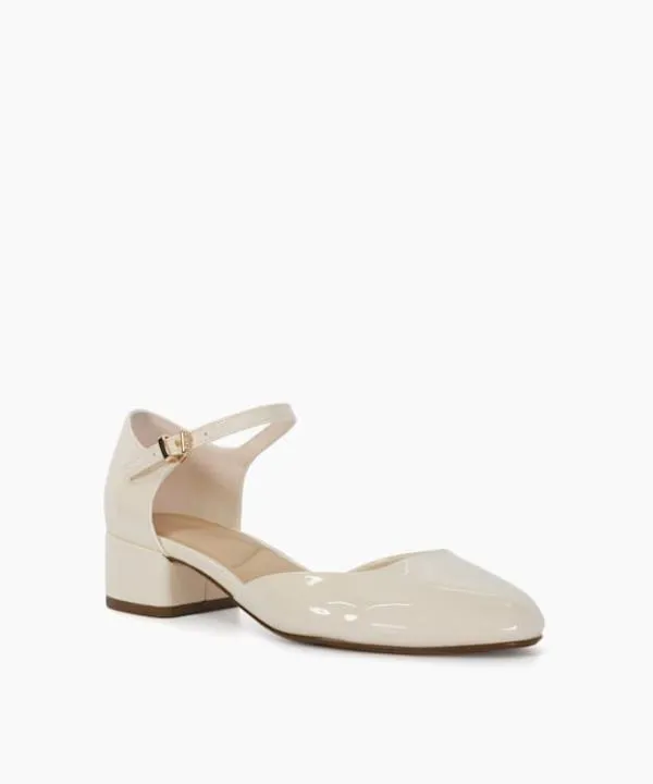Dune London Heels Dominos Cream Patent Mary Jane Shoes Dune London White 8211 Women Dune London Heels Dominos Cream Patent Mary Jane Shoes Dune London White 8211 Women