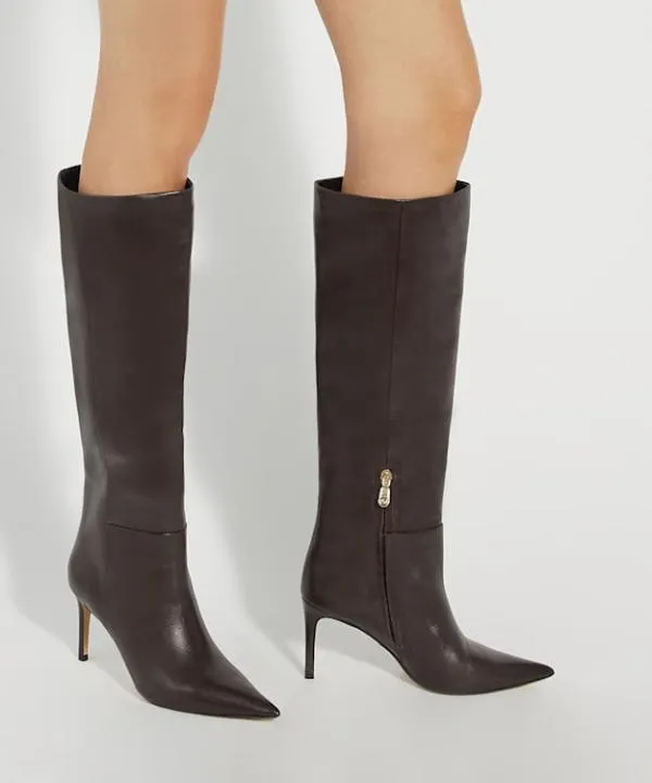 Dune London Knee High Boots Serve Burgundy Leather Pull On Knee High Boots Dune London Red 8211 Women Dune London Knee High Boots Serve Burgundy Leather Pull On Knee High Boots Dune London Red 8211 Women