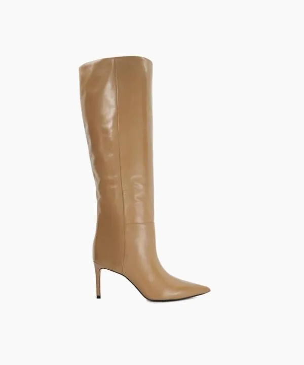 Dune London Knee High Boots Serve Caramel Leather Pull On Knee High Boots Dune London Brown 8211 Women Dune London Knee High Boots Serve Caramel Leather Pull On Knee High Boots Dune London Brown 8211 Women