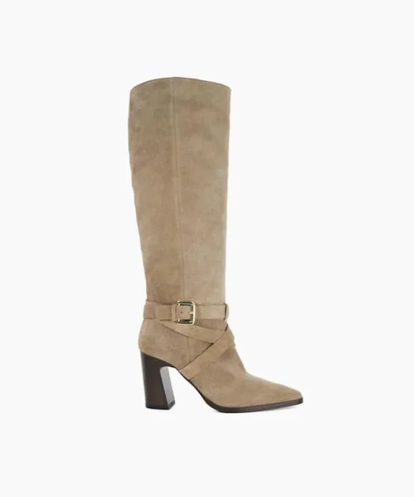 Dune London Knee High Boots Solanna Taupe Block Heel Knee High Boots Dune London Neutral 8211 Women Dune London Knee High Boots Solanna Taupe Block Heel Knee High Boots Dune London Neutral 8211 Women