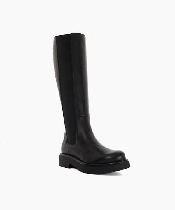 Dune London Knee High Boots Temmie Black Chunky KneeHigh Boots Dune London Black 8211 Women Dune London Knee High Boots Temmie Black Chunky KneeHigh Boots Dune London Black 8211 Women