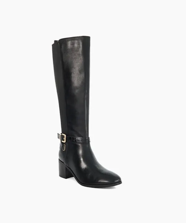 Dune London Knee High Boots Tilburies Black Leather Round Toe Knee High Boots Dune London Black 8211 Women Dune London Knee High Boots Tilburies Black Leather Round Toe Knee High Boots Dune London Black 8211 Women