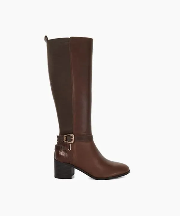 Dune London Knee High Boots Tilburies Brown Leather Round Toe Riding Boots Dune London Brown 8211 Women Dune London Knee High Boots Tilburies Brown Leather Round Toe Riding Boots Dune London Brown 8211 Women