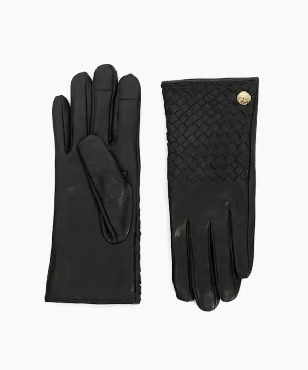 Dune London Leather Bags Idols Black Woven Leather Gloves Dune London Black 8211 Women Dune London Leather Bags Idols Black Woven Leather Gloves Dune London Black 8211 Women